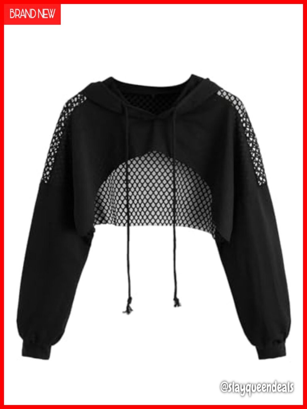 Women's Casual Cut Out Long Sleeve Pullover Crop Top Sweatshirt